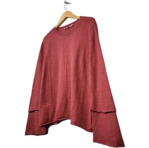 Soft Surroundings Tallulah Tiered Cuff Sweater